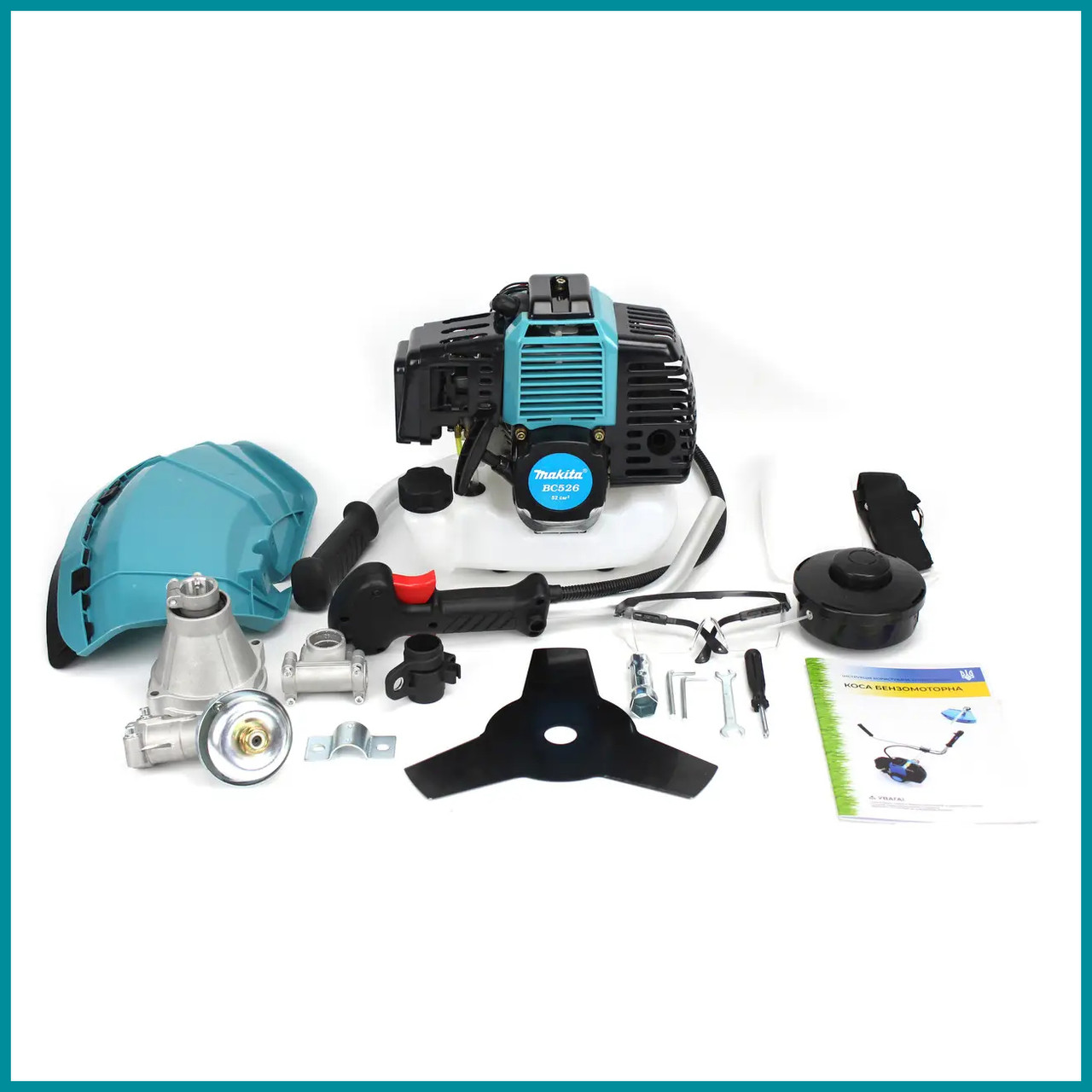Мотокоса Makita BC 526 (4.6 кВт, 2-х тактний) Бензокоса Макіта bs