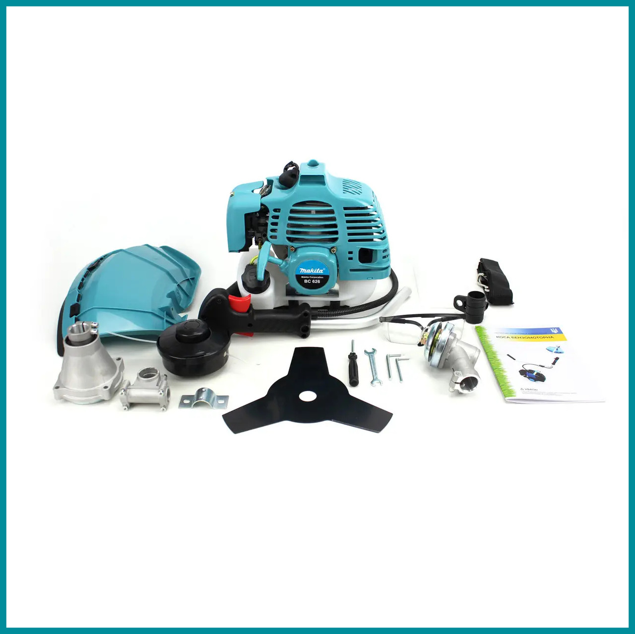 Мотокоса Makita BC 626 (5.2 кВт, 2-х тактний) Бензокоса Макіта bs