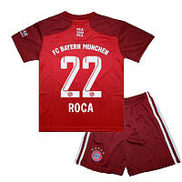 Детская футбольная форма ROCA 22 Бавария Мюнхен 2021-2022 Adidas Home 115-125 см (set3202_108642)