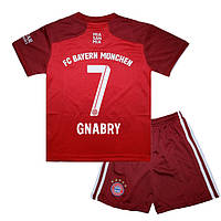 Детская футбольная форма GNABRY 7 Бавария Мюнхен 2021-2022 Adidas Home 115-125 см (set3202_108637)