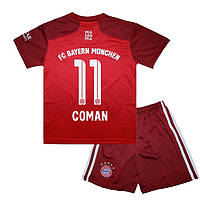 Детская футбольная форма COMAN 11 Бавария Мюнхен 2021-2022 Adidas Home 115-125 см (set3202_108638)