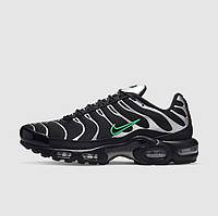 Кросівки Nike Air Max Plus Black Green Strike 41  / Найк Ейр Макс плюс чорно зелені