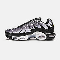 Кроссовки Nike Air Max Plus Black Silver White / Найк Эйр Макс плюс