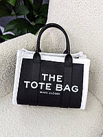 Сумка Marc Jacobs Tote Bag з хутром чорний Є