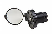 Зеркало мини велосипедное BC-GR6226 с креплением в заглушку руля (черный) [VT]