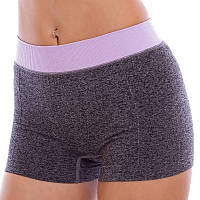 Шорты короткие спортивные женские Domino Fit 08260 размер M (44-46) Grey-Violet