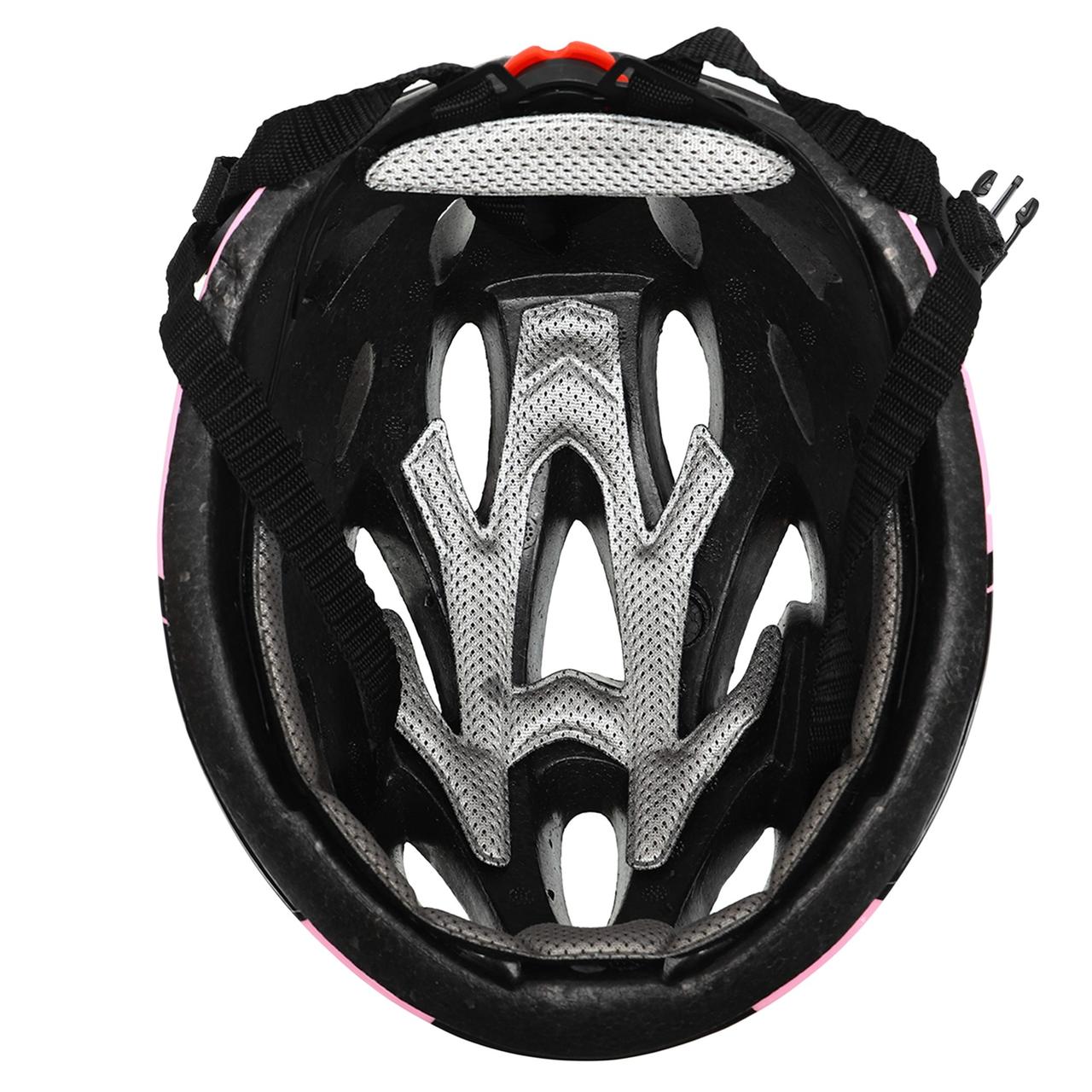 Шлем защитный детский с механизмом регулировки Zelart 120S L 54-56см Blue-Pink - фото 4 - id-p2184429291