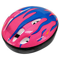 Шлем защитный детский Zelart SXQ S/M (7-8 лет) Pink-Blue