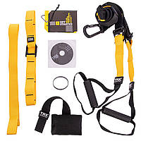 Петли подвесные для функционального тренинга TRX Suspension Trainer Action 3727-06 Black-Yellow