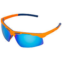 Очки спортивные солнцезащитные велоочки Zelart Sport 5265 Orange-Blue