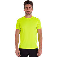 Футболка мужская спортивная Zelart Sport 7327 размер XL (175-180 см) Neon Yellow