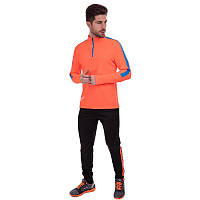 Костюм спортивный мужской Zelart Sport Fit 2002 размер XL (48-50) Orange-Black