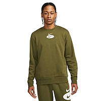 Urbanshop com ua Кофта Nike Sportswear Swoosh League Fleece Crew Sweatshirt DM5460-326 (Оригінал) РОЗМІРИ