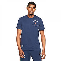 Urbanshop com ua Футболка Jordan PSG x Paris Saint-Germain Logo T-Shirt DB6514-410 (Оригінал) РОЗМІРИ