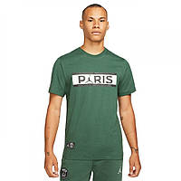 Urbanshop com ua Футболка Jordan Paris Saint-Germain Tee Green DB6510-333 (Оригінал) РОЗМІРИ ЗАПИТУЙТЕ