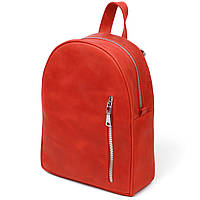Кожаный винтажный женский рюкзак Shvigel 16327 Красный sh