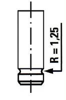 Впускной клапан DAEWOO LACETTI / DAEWOO REZZO (U100) 1997-2003 г.