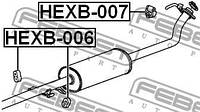 Кронштейн глушителя ACURA RDX / HONDA CIVIC X / HONDA HR-V (RV) 1999-2018 г.