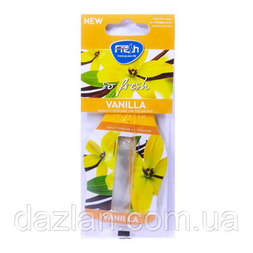 Осв.повітря рідкий Fresh Way "So Fresh Ampule" Vanilla 4.5ml (ASF02)