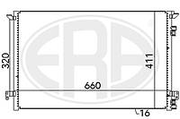 Радиатор OPEL SIGNUM (Z03) / FIAT CROMA (194_) / OPEL VECTRA C (Z02) 2002-2011 г.