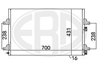 Радиатор RENAULT ESPACE (JK0/1_) / RENAULT MEGANE (BM0/1_, CM0/1_) 2001-2015 г.