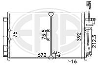 Радиатор OPEL ANTARA A (L07) / CHEVROLET CAPTIVA (C100, C140) 2006- г.