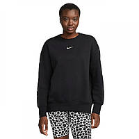 Urbanshop com ua Жіноча Кофта Nike Sportswear Style Fleece Oversized Crew DQ5733-010 (Оригінал) РОЗМІРИ