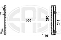 Радиатор OPEL ASTRA J GTC / OPEL CASCADA (W13) / OPEL ASTRA J (P10) 2008-2019 г.