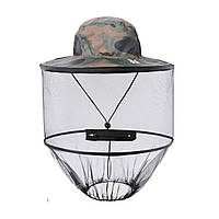Капелюх для бджіл Sams Fish із застібкою-блискавкою 55-58 см (SF24292)
