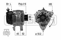 Генератор HYUNDAI COUPE (GK) / HYUNDAI TUCSON (JM) / HYUNDAI SONATA (EF) 1998-2012 г.