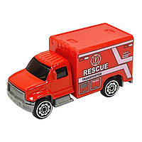 Машинка игрушечная Спецтехника АвтоПром 7637 масштаб 1:64, металлическая (Rescue) sh