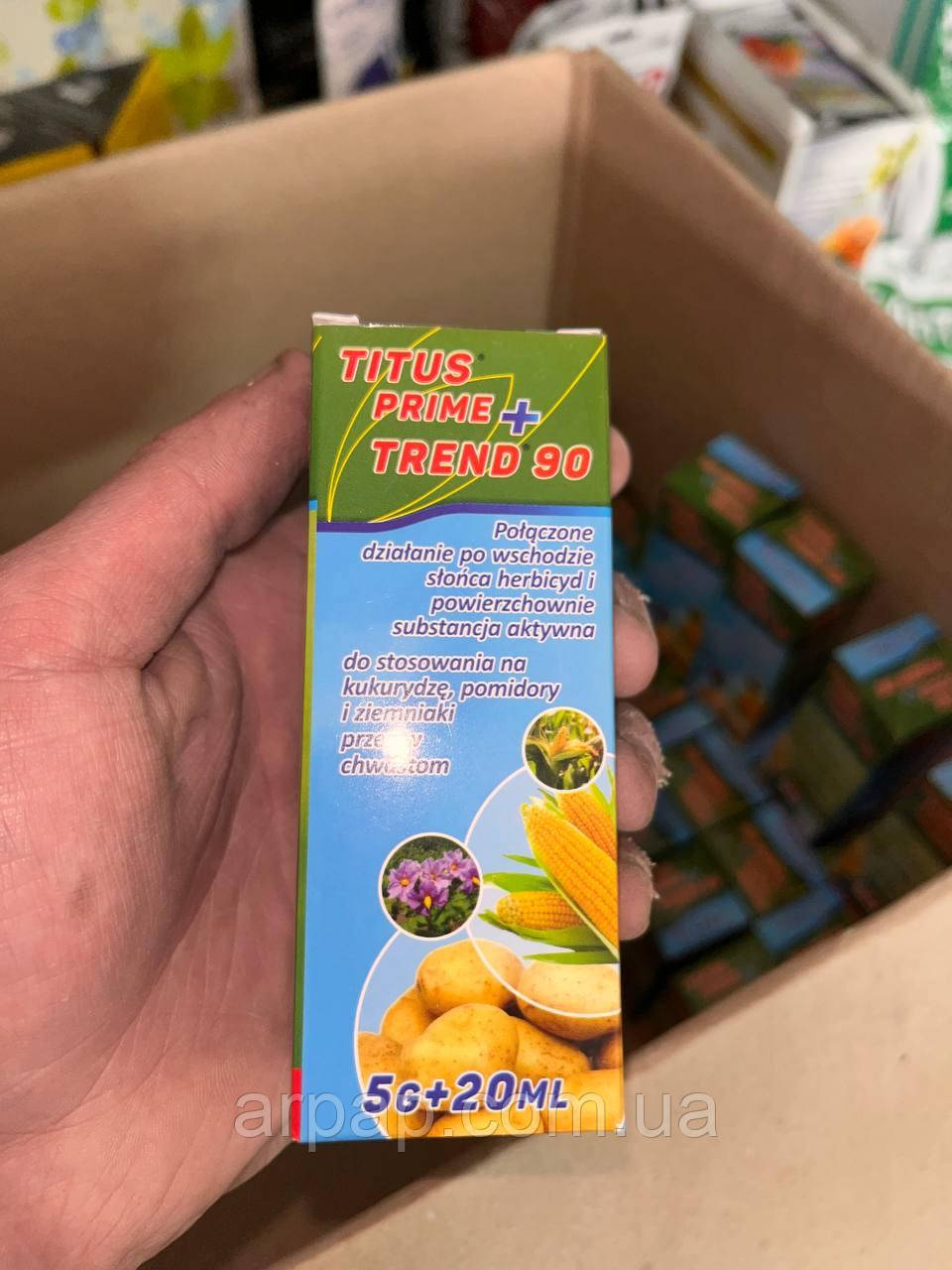 ГЕРБИЦИД ТИТУС СУПЕР 5 Г + ТРЕНД 20 МЛ  Польща, фото 1