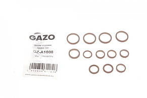 Прокладка компресора кондиціонера Renault Megane II 02-09 / Espace IV 06- (комплект) Gazo GZA1008