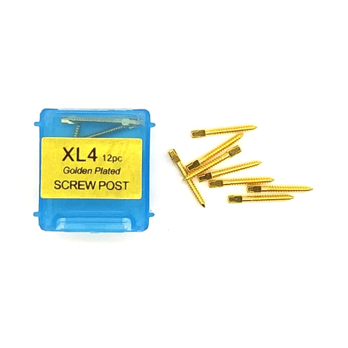 Штифти латунні, анкерні позолочені XL4, 12шт, Vortex