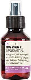 Спрей для відновлення волосся Damaged Hair Restructurizing Insight, 100 мл