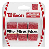 Urbanshop com ua Намотка Wilson Advantage Overgrip Red 3Pack WRZ4033 (Оригінал) РОЗМІРИ ЗАПИТУЙТЕ