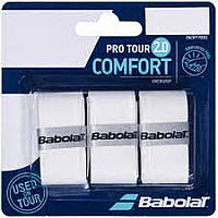 Urbanshop com ua Обмотка Babolat Pro Tour 2.0 X 3 White 653053/101 (Оригінал) РОЗМІРИ ЗАПИТУЙТЕ