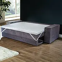 Тонкий матрас топпер на диван EuroSleep Simplex Strong 70x190 см. Беспружинный футон для дивана