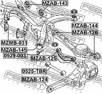 Сайлентблок подвески LINCOLN MKX / FORD USA EDGE / MAZDA CX-9 (TB) 2006-2016 г.