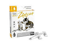 Капли инсектоакарицидные для собак и кошек до 2кг пип.0,5 мл №4 ТМ ZOO SET OS