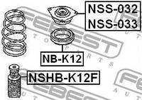 Подшипник опоры амортизатора NISSAN NV200 / RENAULT KANGOO 2002-2018 г.