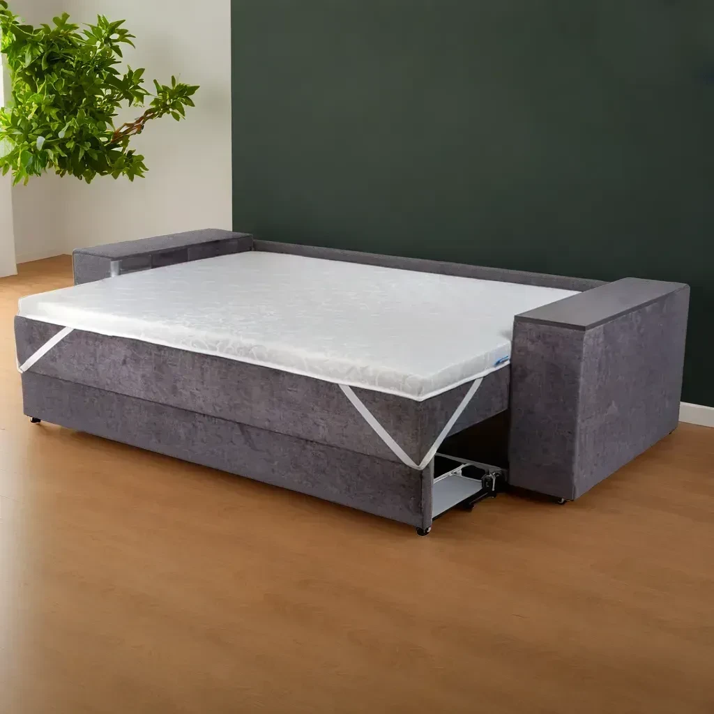 Топпер матрац тонкий на диван і ліжко EuroSleep Cocos 70x190 Футон кокосовий двосторонній