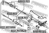 Пыльник рулевой рейки KIA CARENS / HYUNDAI NEXO 2002-2020 г.