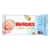 Дитячі вологі серветки Huggies Pure Extra Care 56шт (5029053568706) MM