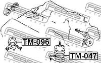 Опора двигателя / КПП TOYOTA PREVIA (_R3_) 2000-2006 г.