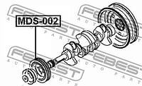 Шкив коленвала HYUNDAI H100 (P) / HYUNDAI TERRACAN (HP) 1982-2008 г.