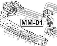 Опора двигателя / КПП MITSUBISHI PAJERO (V2_W, V4_W) 1983-2001 г.