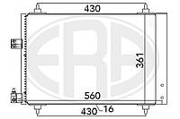 Радиатор CITROEN C5 (RE_) / CITROEN C6 (TD_) / PEUGEOT 407 (6C_) 2004-2012 г.