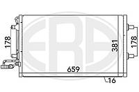 Радиатор VOLVO C70 (542) / VOLVO S40 (544) / VOLVO C30 (533) / VOLVO V50 (545) 2003-2013 г.