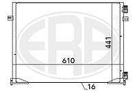 Радиатор OPEL VIVARO A (X83) / RENAULT TRAFIC (EL) / NISSAN PRIMASTAR (X83) 2001-2014 г.